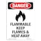Signmission Safety Sign, OSHA Danger, 10" Height, Portrait, D-V-2017 OS-DS-D-710-V-2017 - alternate 1